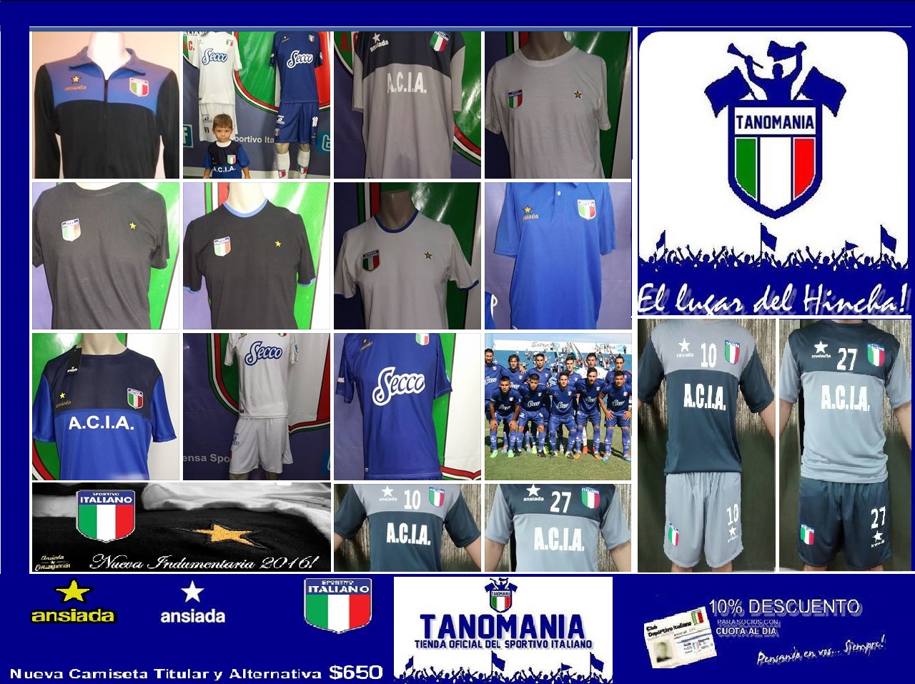 PASSIONE AZZURRA: 31/1/2017, TORNEO 1ª “C” 2016/2017: SPORTIVO ITALIANO-PRETEMPORADA.  R.CARUSO LOMBARDI: “VAMOS A INTENTAR PELEAR EL ASCENSO”.