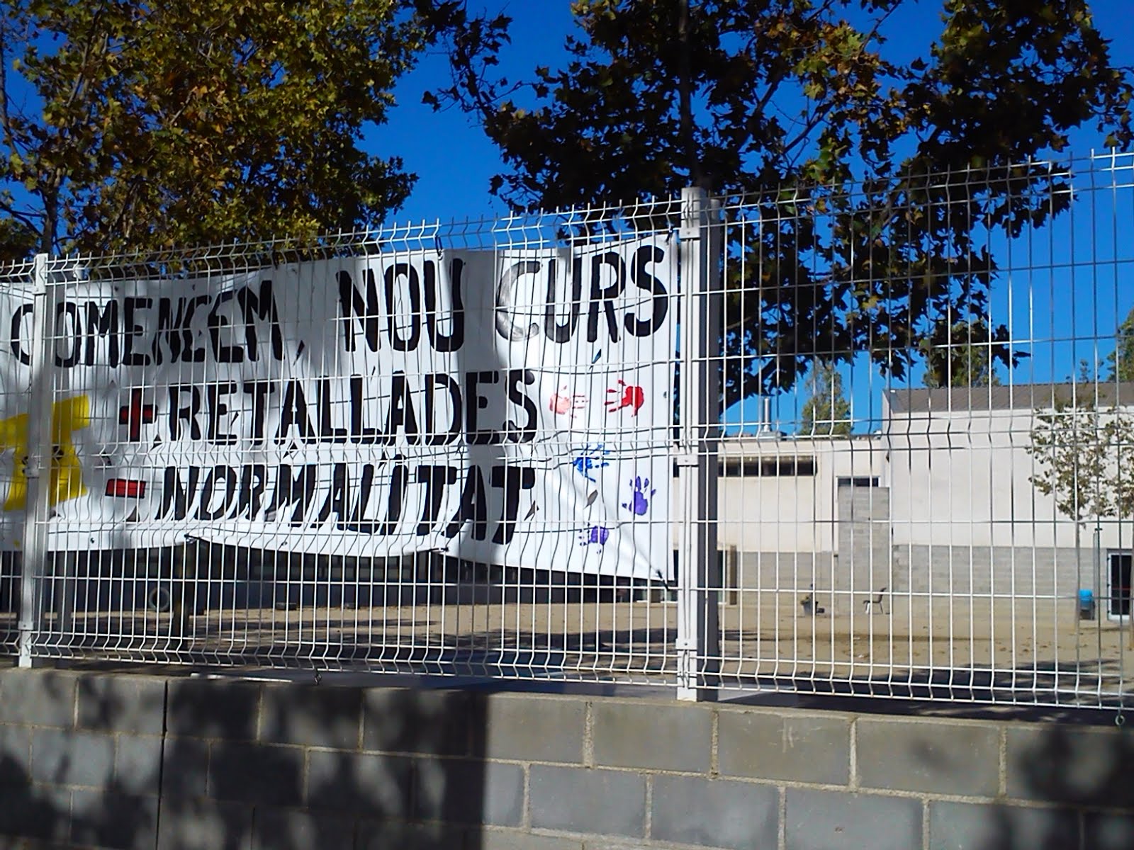 Estem contra les retalladades!