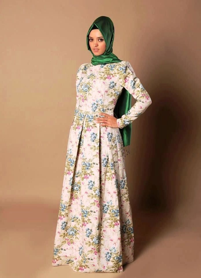  20 model  gaun  batik muslim  kombinasi modern dan elegan  