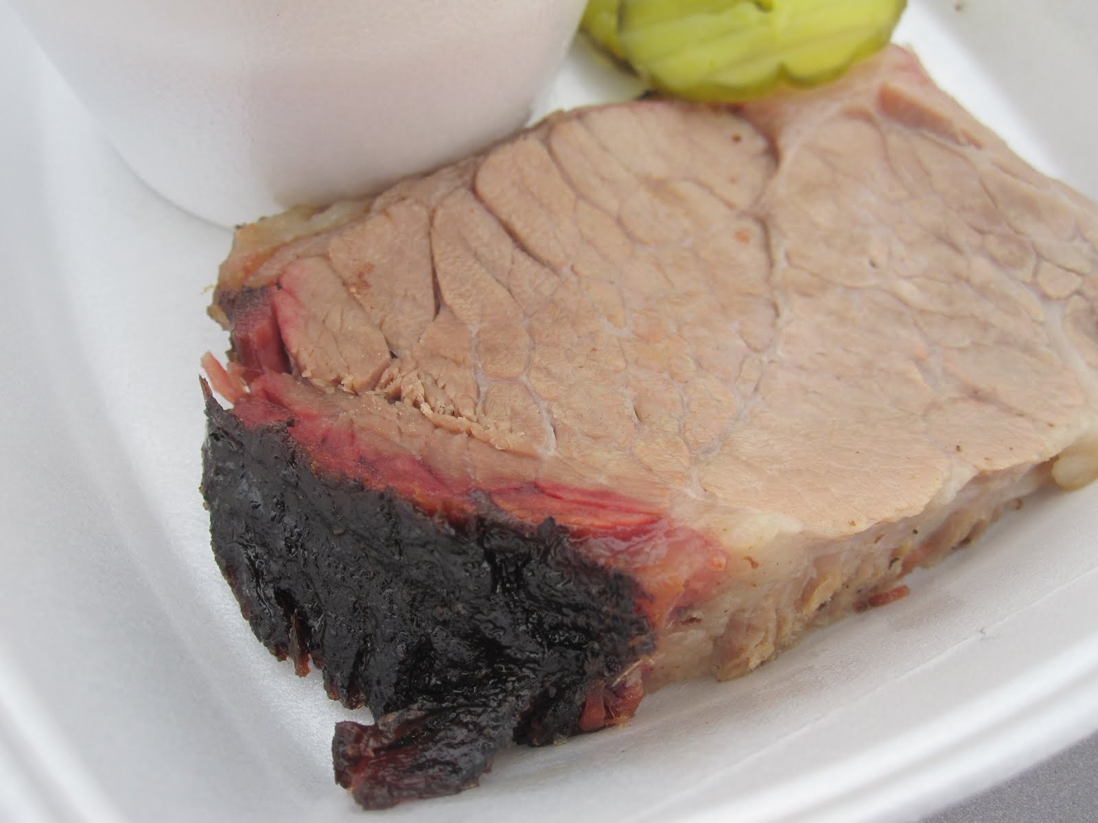 Man Up Tales of Texas BBQ™ Brisket at Cowpokes BarBQ (Pearsall, TX)