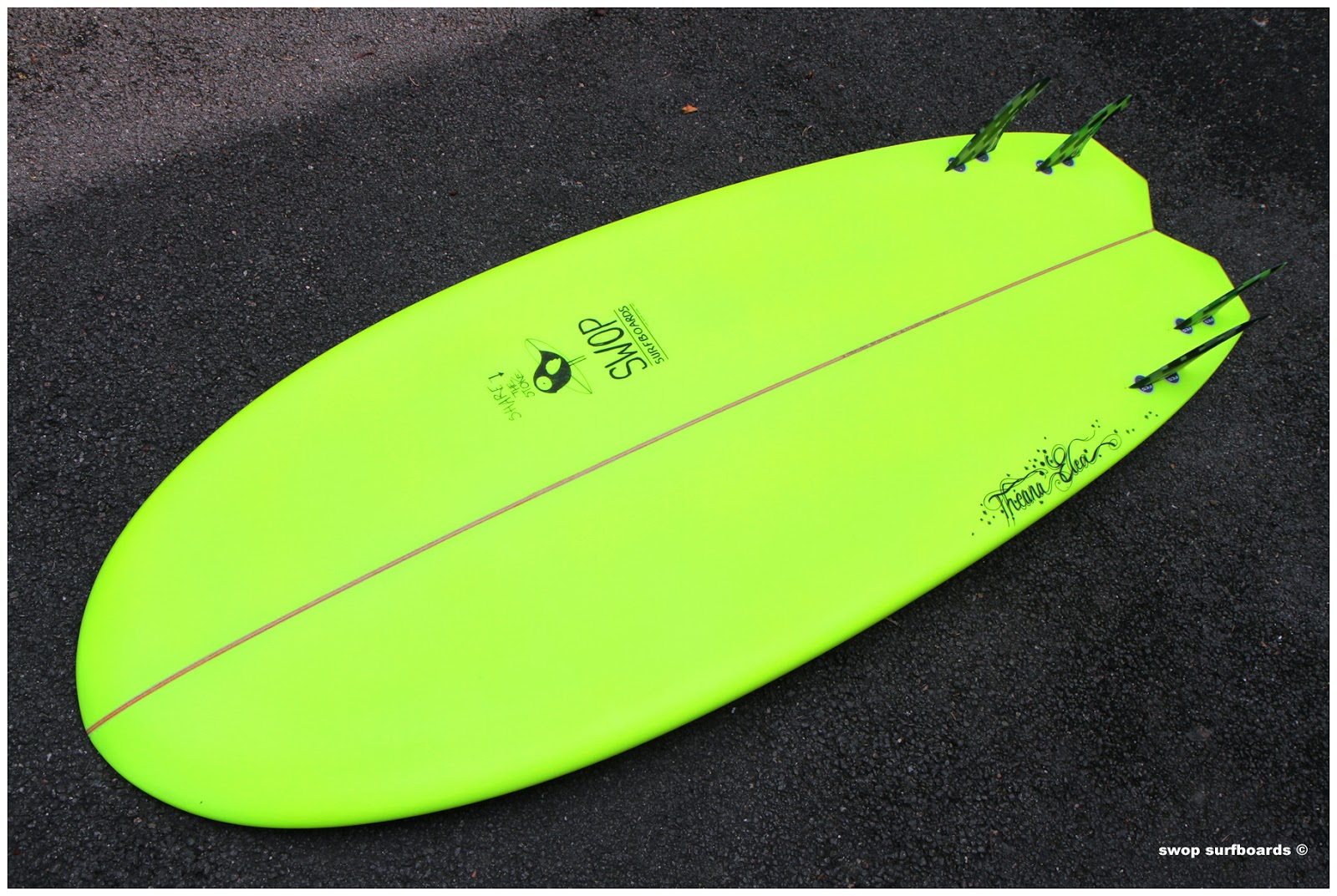 swop surfboards FLUO KARMA