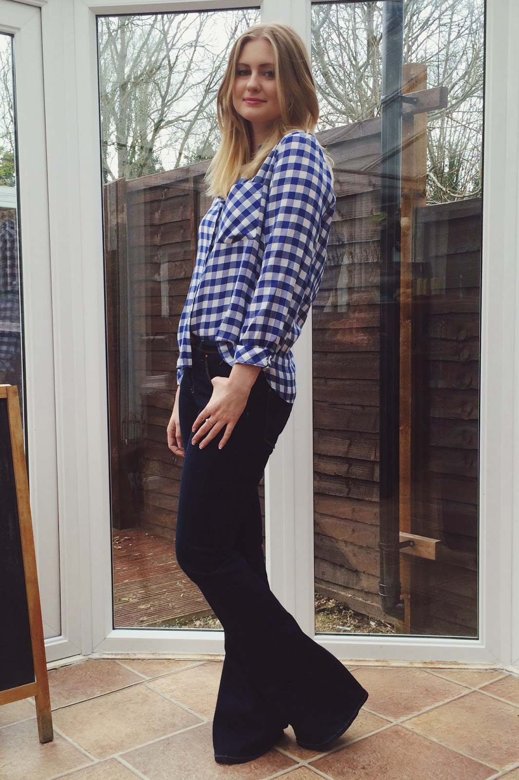 FashionFake, UK fashion blog, fashion bloggers, Spring 2015 trends, gingham shirt from Zara, Gemporia ring review