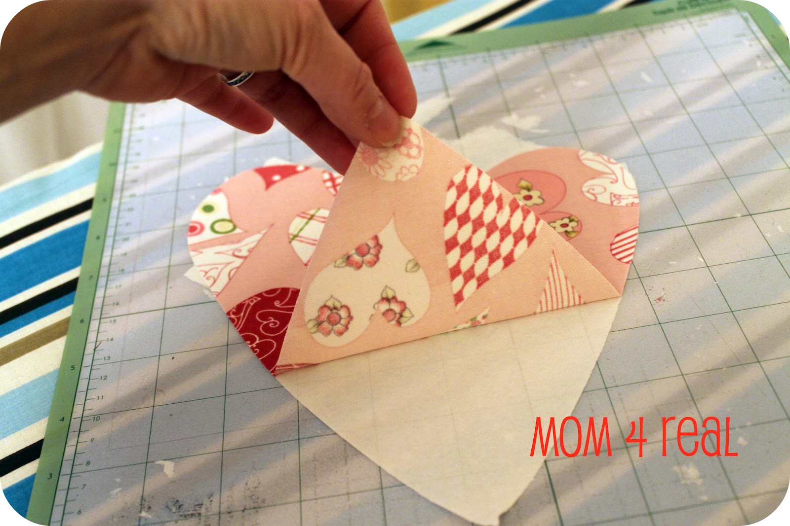 How To Cut Fabric Using Cricut {Heart Tee Tutorial} Mom 4 Real