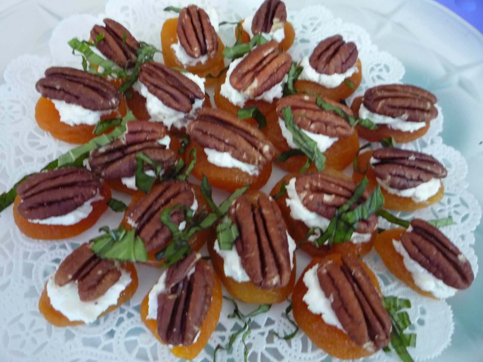 The Quail's Nest Apricot & Goat Cheese Appetizers