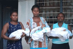 Mother of triplets to hubby: Please come back home