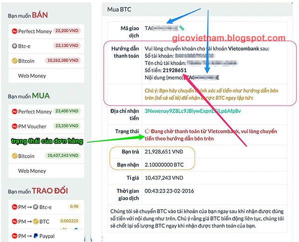Hướng dẫn cách mua Bitcoin trên sàn giao dịch Santienao.com Hướng dẫn cách mua Bitcoin trên sàn giao dịch Santienao.com