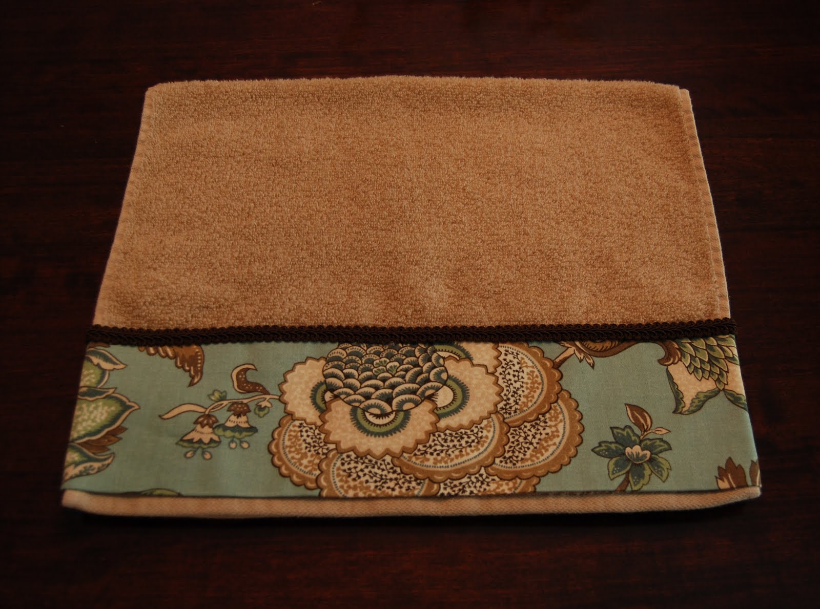 Imparting Grace Easy embellished towel
