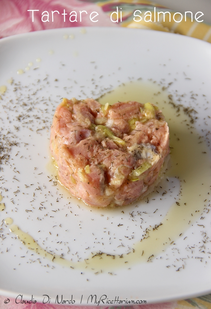 tartare di salmone