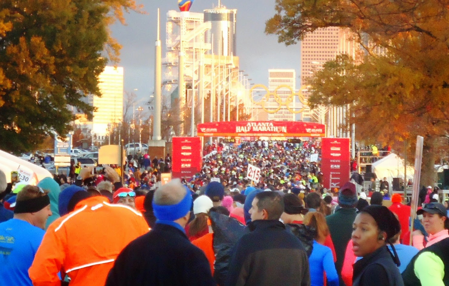 Adventures in Retirement 2014 Atlanta Thanksgiving Day Half Marathon