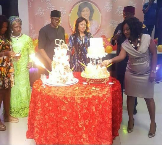 unnamed DJ Jimmy Jatt and his daughters celebrate his wife's 50th birthday