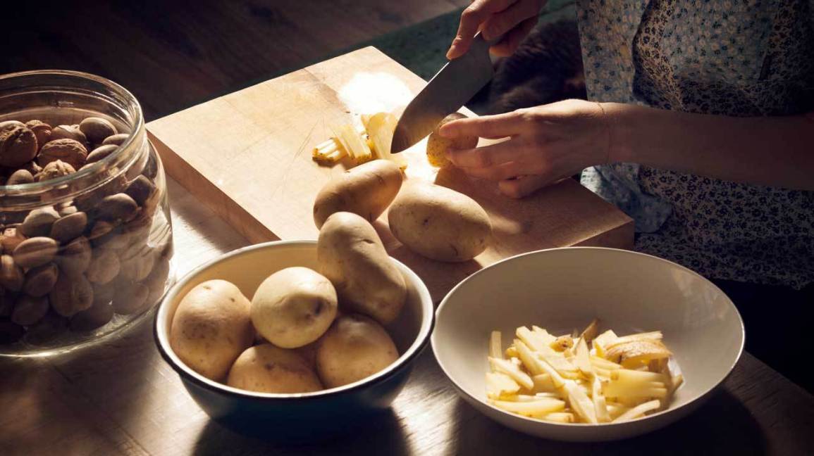 Simply potato boiled potatoes are rich in health benefits to this class