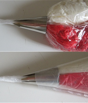 Johannisbeer-Quark-Cupcakes Anleitung Frosting 2