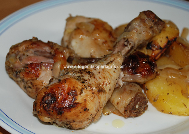 Jamocitos de pollo al horno Jamocitos de pollo al horno