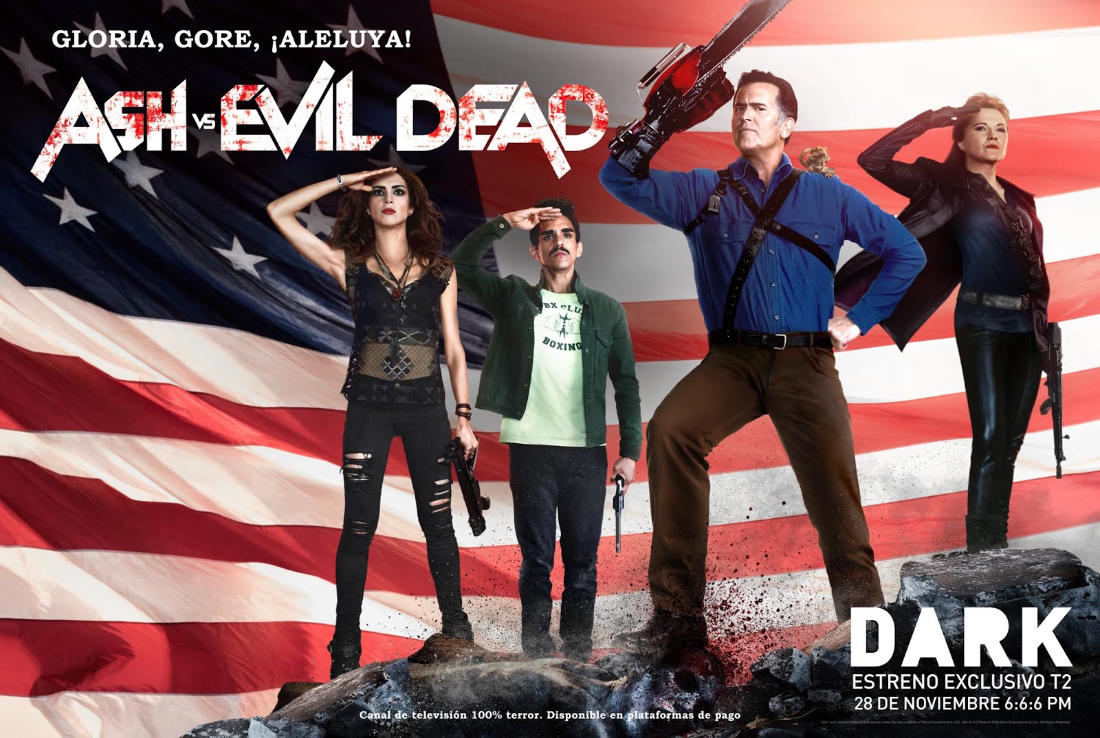El Script también cuenta: La segunda temporada 'Ash vs. Evil Dead' en DARK