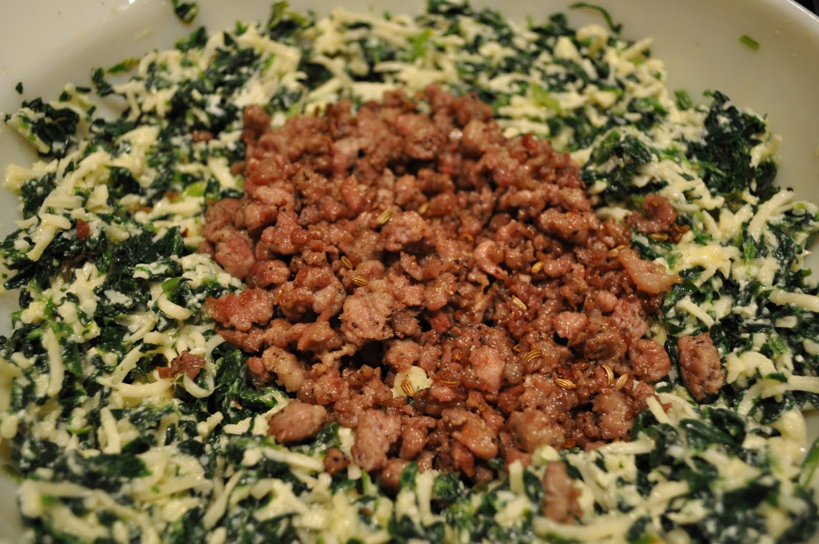 My Year of 25 Recipe 48 Italian Sausage Spinach Pie