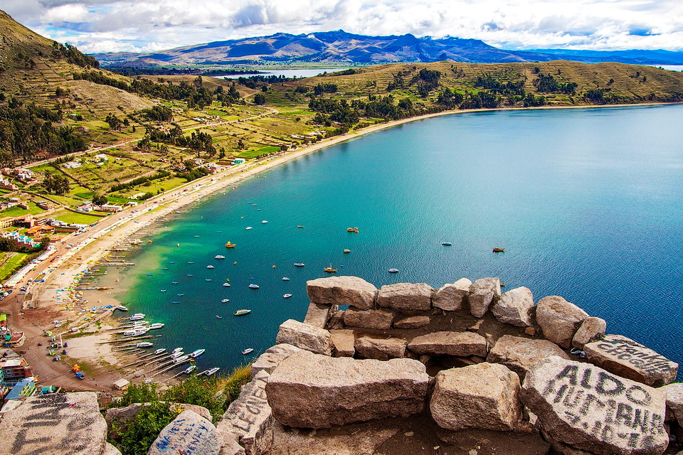Lake Titicaca, Bolivia Lake Titicaca, Bolivia