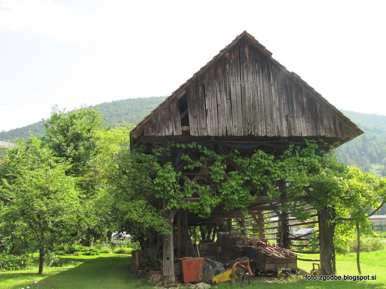 Borovnica, staro vaško jedro Osrednja Slovenija