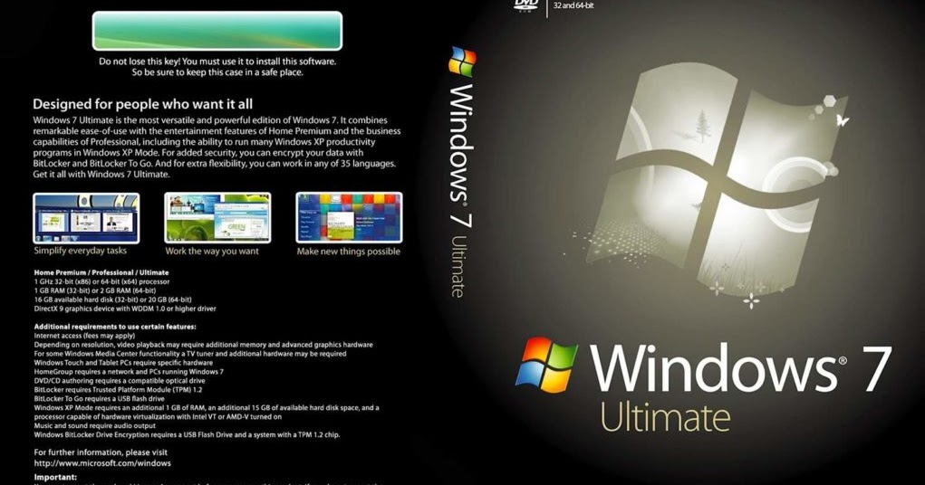 Windows 7 Ultimate Pre-Activated Full x86-x64 - CyberMethod