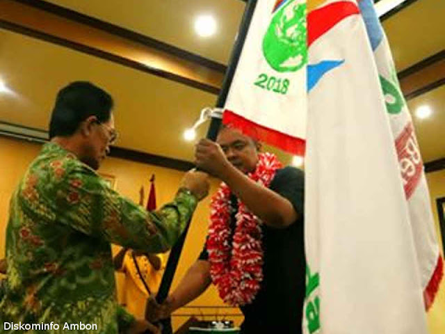 Kirab Pemuda Nasional Zona 2 Singgah di Kota Ambon Kirab Pemuda Nasional Zona 2 Singgah di Kota Ambon