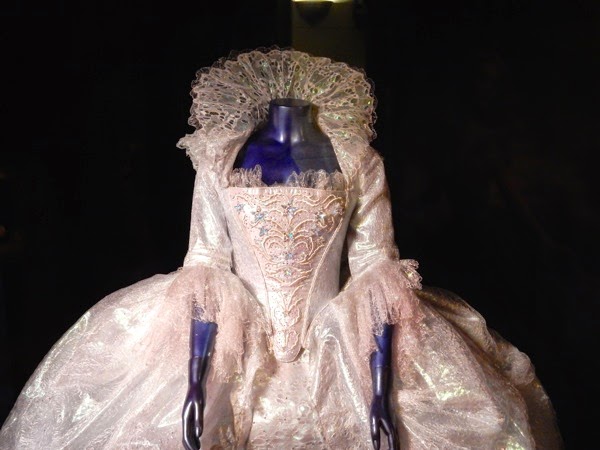 Fairy Godmother Cinderella gown detail