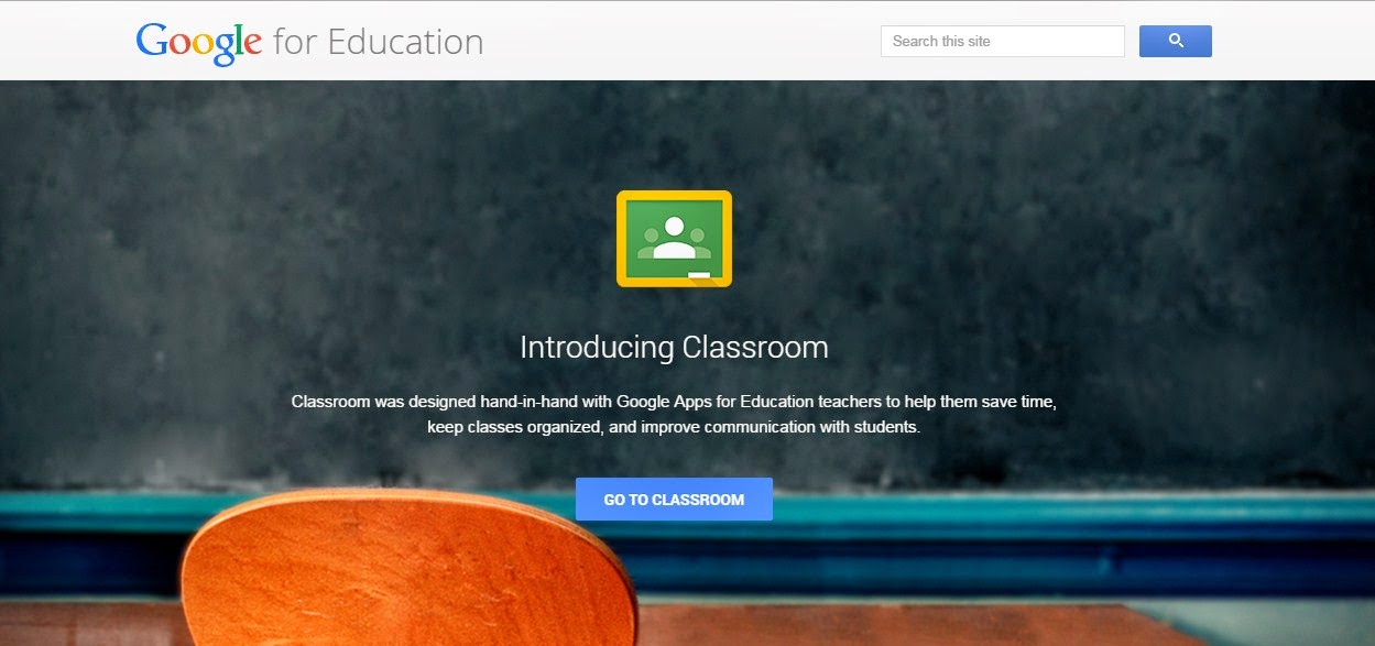 Tampilan Awal Google Classroom