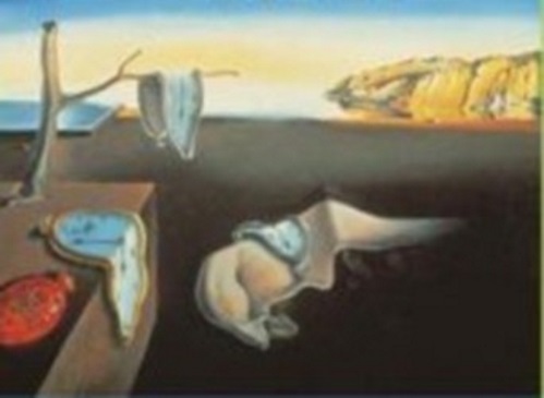 A Persistência da Memória, pintura de Salvador Dalí