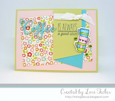 Coffee Is Always a Good Idea card-designed by Lori Tecler/Inking Aloud-stamps and dies from Verve Stamps Coffee Is Always a Good Idea card-designed by Lori Tecler/Inking Aloud-stamps and dies from Verve Stamps