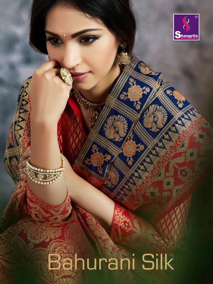 Shangrila Bahurani Silk Saree Manufacture Surat textile