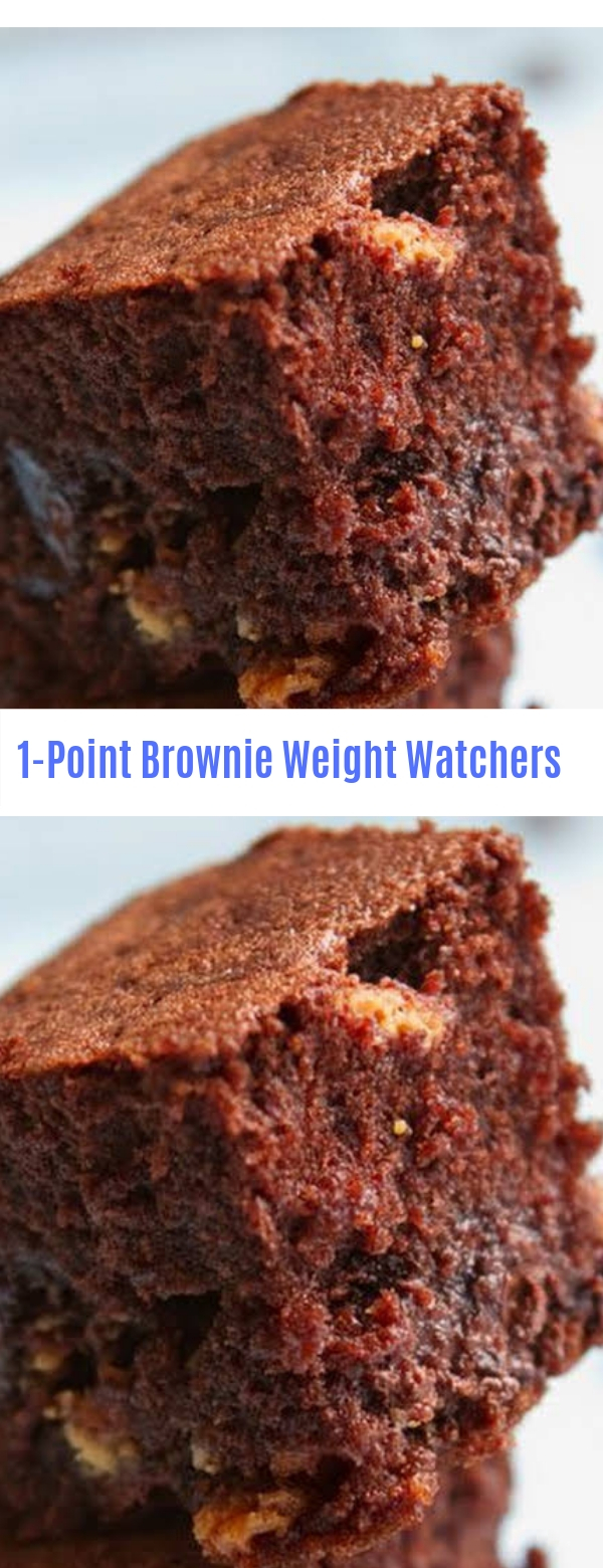 1-Point Brownie Weight Watchers #Weight Watchers#Brownie#Desset 1-Point Brownie Weight Watchers