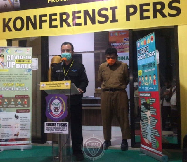 Triyanto Bialangi Ungkap Positif Covid-19 di Gorontalo Menjadi 60 Orang Triyanto Bialangi Ungkap Positif Covid-19 di Gorontalo Menjadi 60 Orang