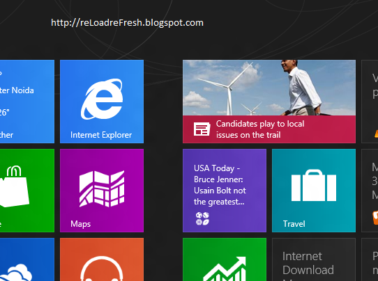 Internet Explorer 10 Windows 8 Tile is replaced by Desktop ...