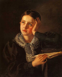 Тыранов Алексей Васильевич (1808-1859) «Девушка, опирающаяся на руку»