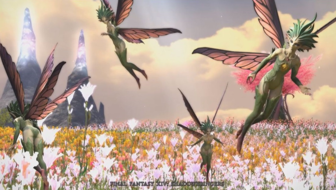 Ff14 漆黒のヴィランズ 新蛮族 新蛮神 妖精王 ティターニア Ff14 初心者の冒険
