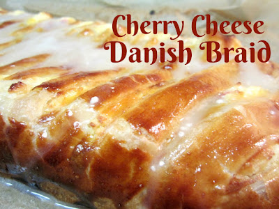 Cherry Cheese Danish Braid, shared by Reviews, Chews & How-tos at The Chicken Chicken Chick's Clever Chicks Blog Hop Cherry Cheese Danish Braid, shared by Reviews, Chews & How-tos at The Chicken Chicken Chick's Clever Chicks Blog Hop