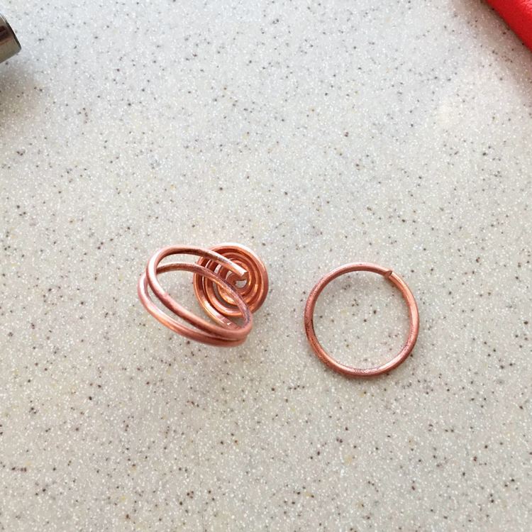 Lisa Yang Jewelry Dapping a Domed Spiral Wire Ring Free Tutorial