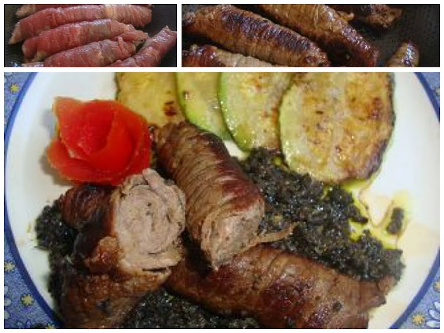 Rollitos de Res con Tapenade