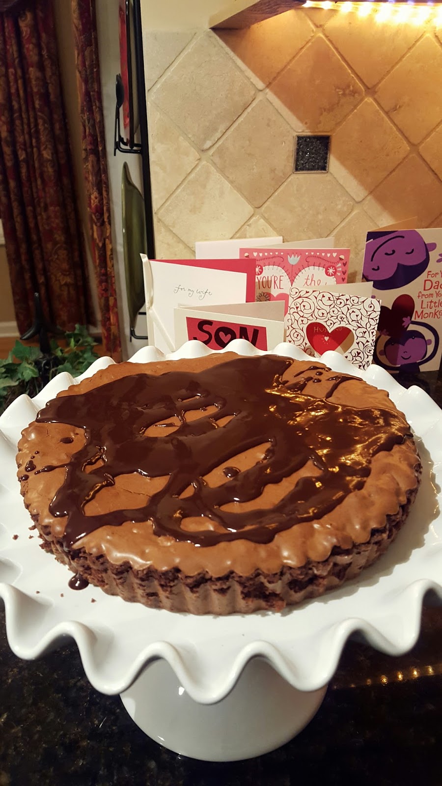 Chocolate Brownie Tart