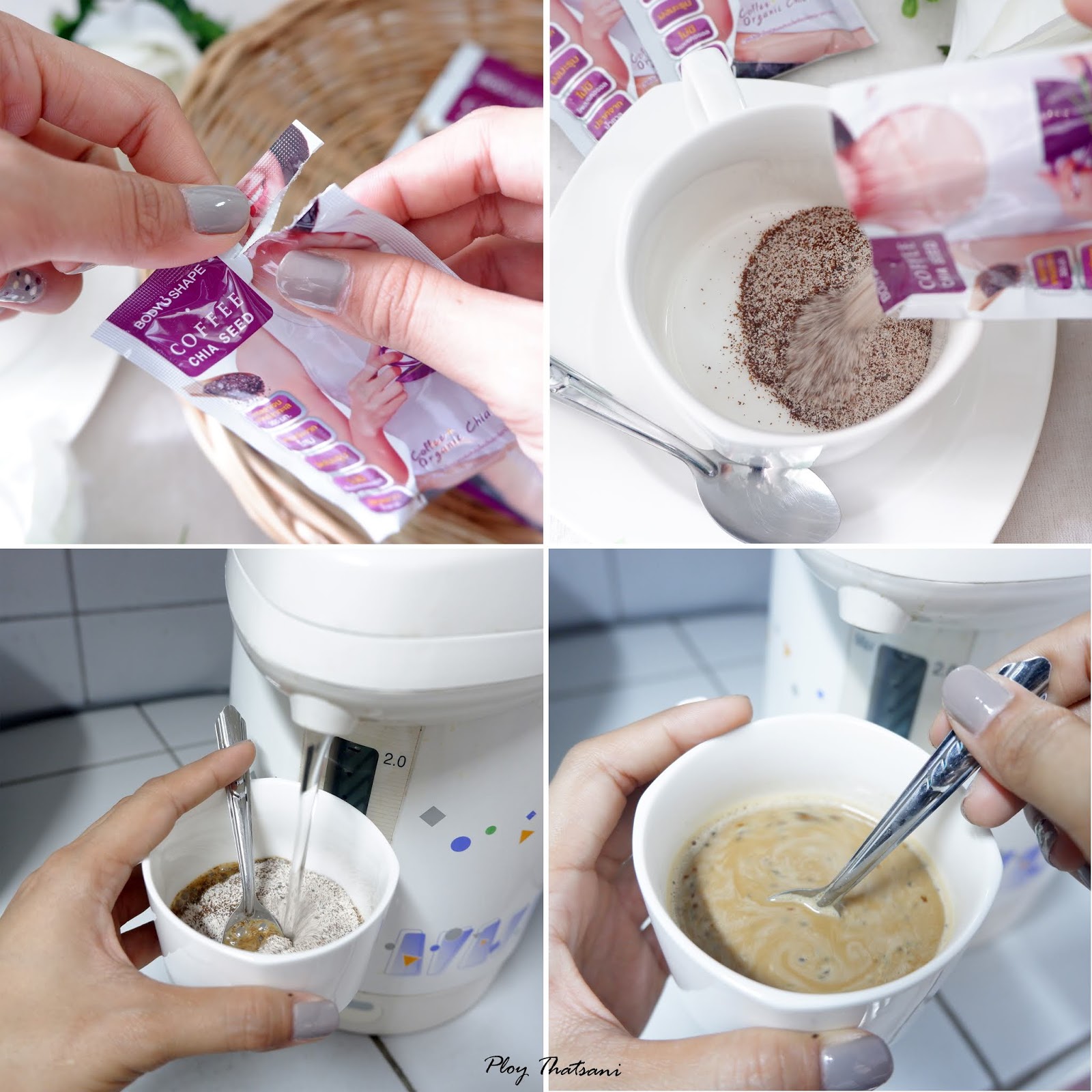 [[ Review ]] Bodyshape Coffee Chia Seed กาแฟดื่มแล้วไม่อ้วน!! แคลน้อย