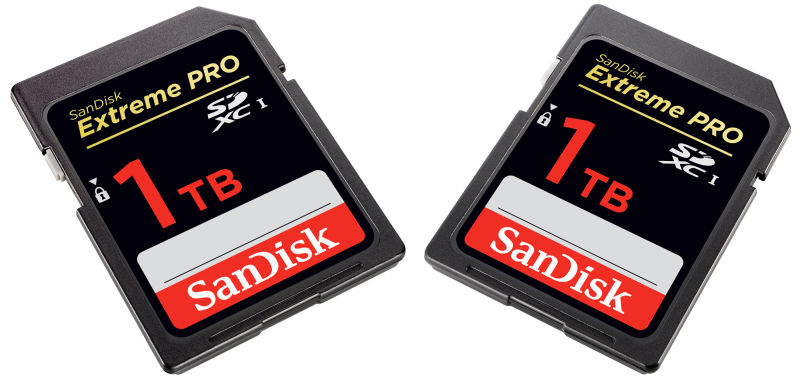 SanDisk Demonstrates Prototype Of 1 TB SDXC Card, A First In The World!