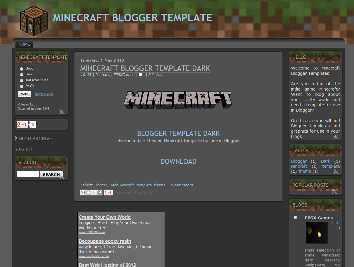 minecraft-website-template-html-free-download-printable-templates