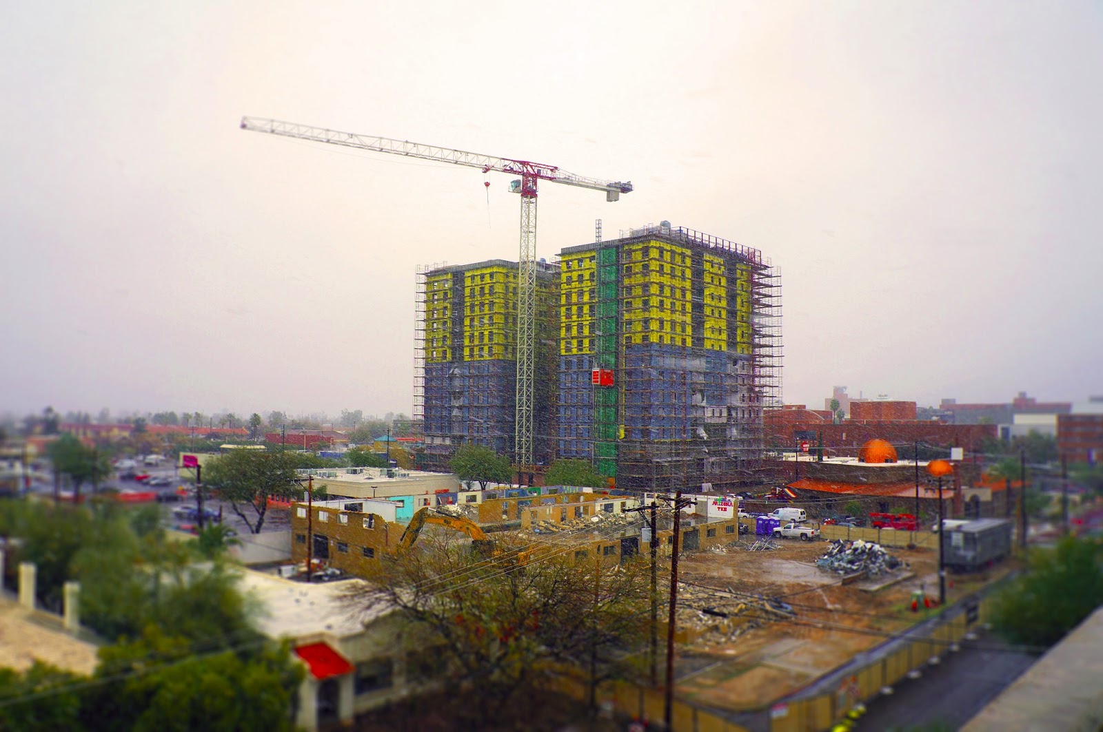 UEB Builders Snow in Tucson