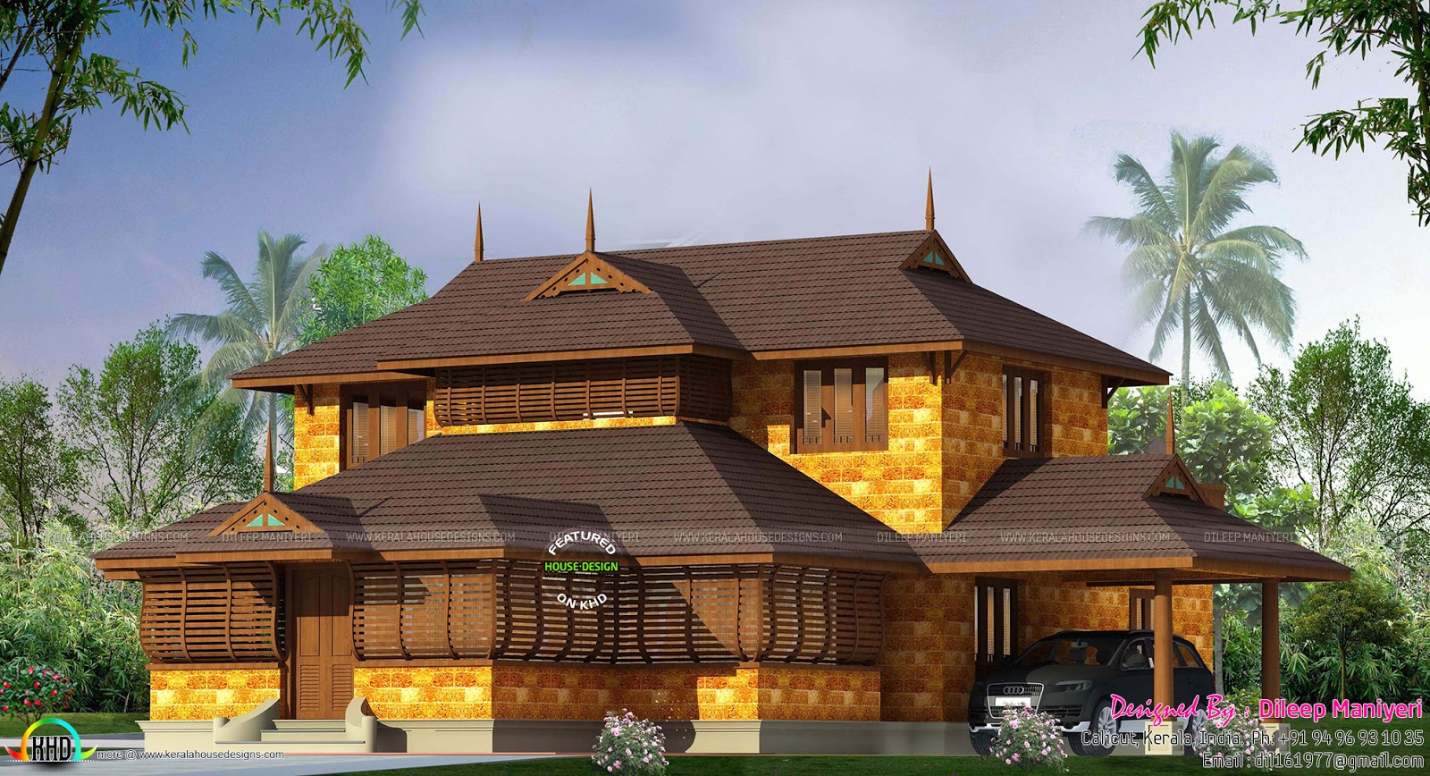 Laterite Stone House With Padippura Kerala Home Desig vrogue.co