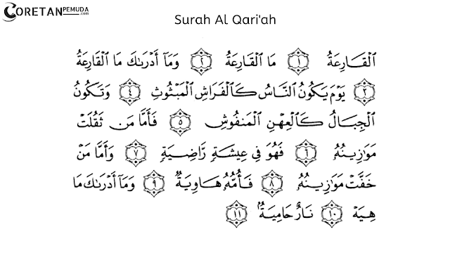 Surah Al Qariah Arab, Latin, & Terjemahan Artinya