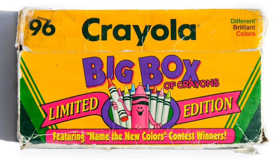96 Count Crayola Limited Edition Name the New Colors: What's Inside the  Box