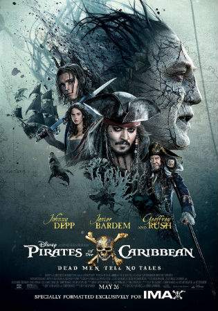 Pirates Of The Caribbean Dead Men Tell No Tales 2017 HDRip 400Mb Hindi Dual Audio 480p