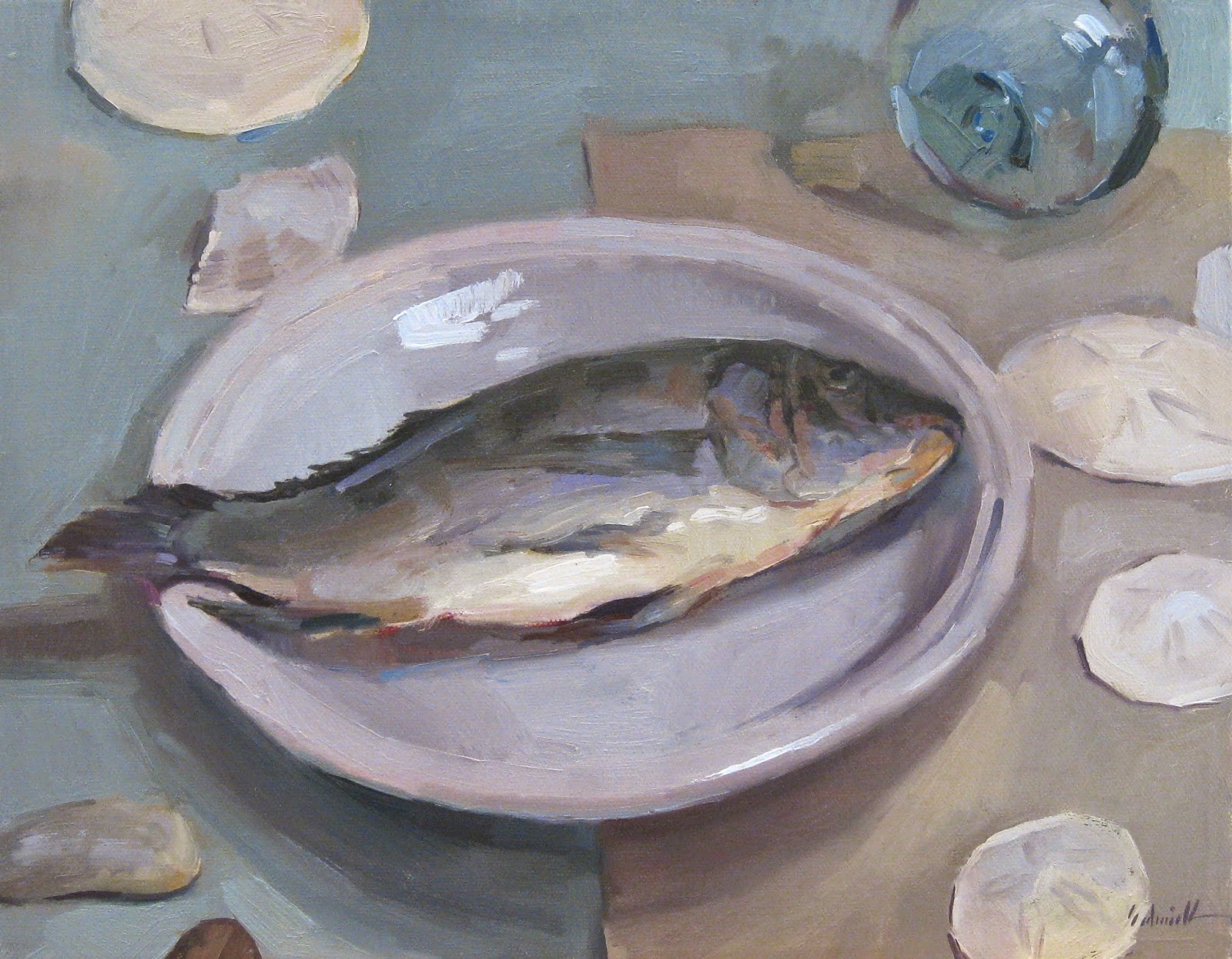 Sedwick Studio I Planned on Painting Fish....