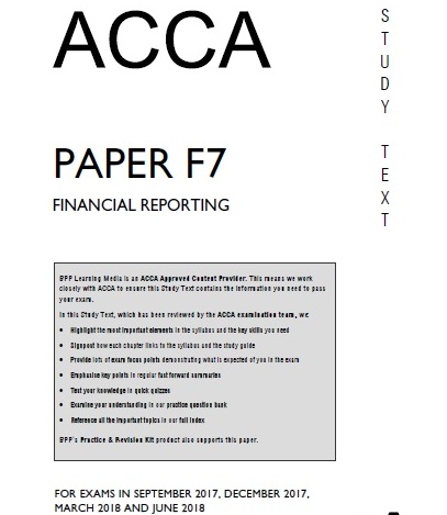 acca f7 revision kit bpp acca f7 revision kit bpp