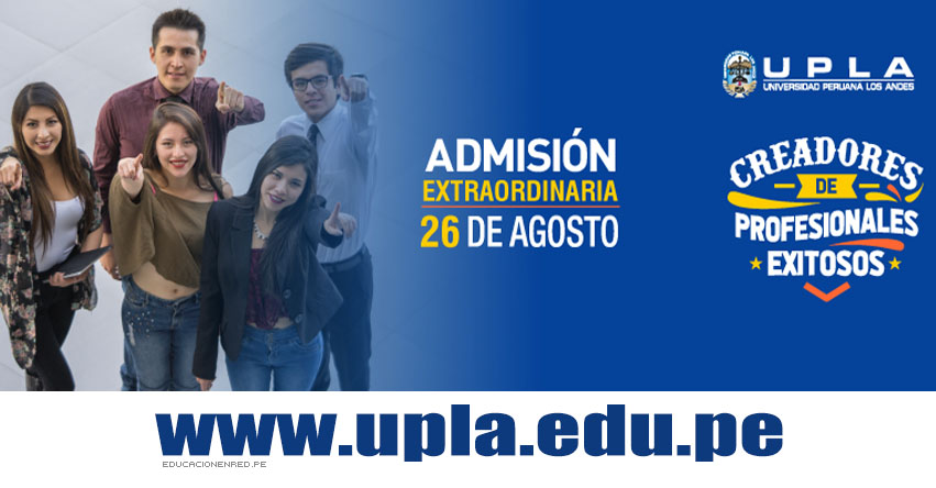 Resultados UPLA 2018-2 (26 Agosto) Lista Ingresantes Examen Admisión EXTRAORDINARIA - Huancayo - Lima - La Merced - Satipo - Universidad Peruana Los Andes - www.upla.edu.pe Resultados UPLA 2018-2 (26 Agosto) Lista Ingresantes Examen Admisión EXTRAORDINARIA - Huancayo - Lima - La Merced - Satipo - Universidad Peruana Los Andes - www.upla.edu.pe