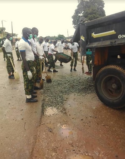 Armed Forces Day: Soldiers embark on environmental sanitation Armed Forces Day: Soldiers embark on environmental sanitation