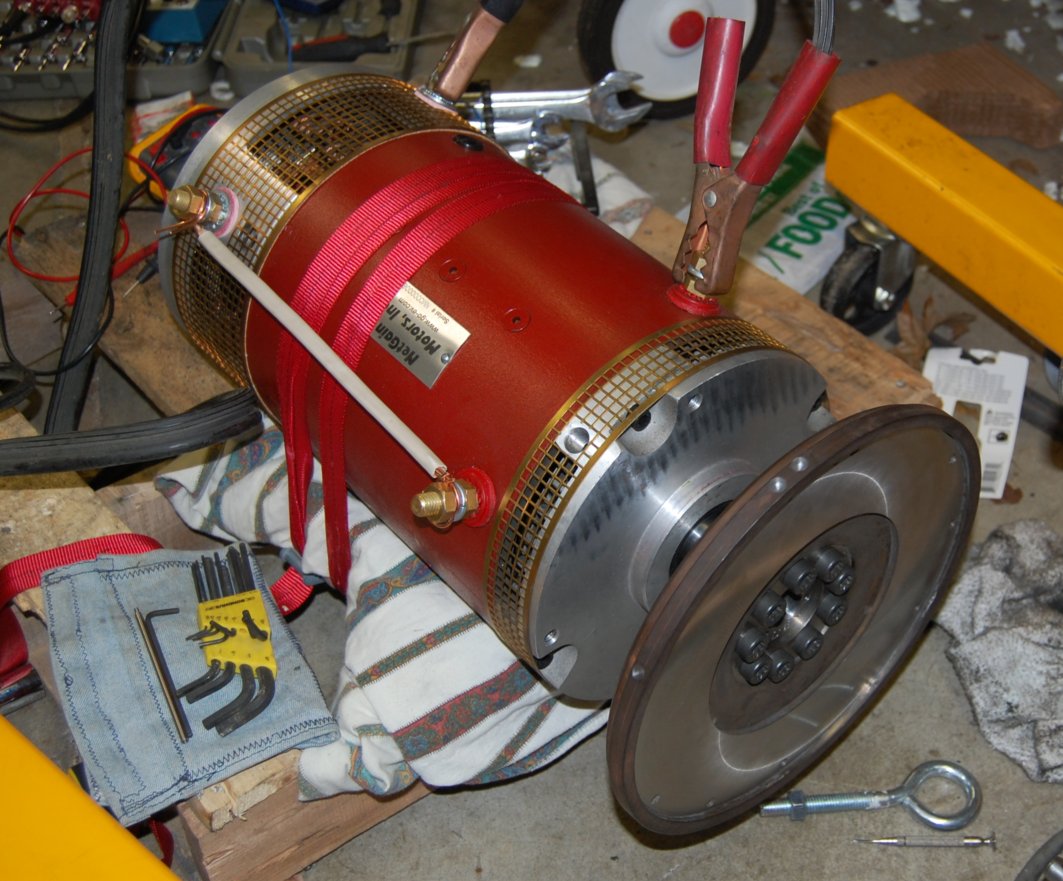 Electric Porsche Motor Breakin Seating the Brushes